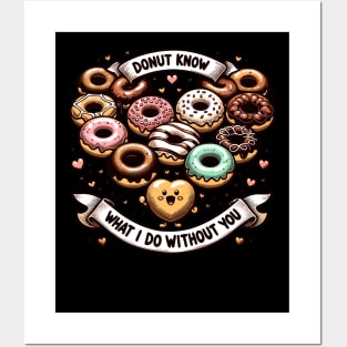 Donut Know What I Do Without You Posters and Art